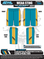 Load image into Gallery viewer, Wesley Chapel Basketball Full dye shorts