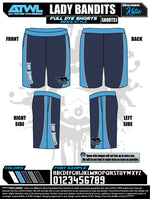 Load image into Gallery viewer, Lady Bandits Full dye mens and womens Shorts