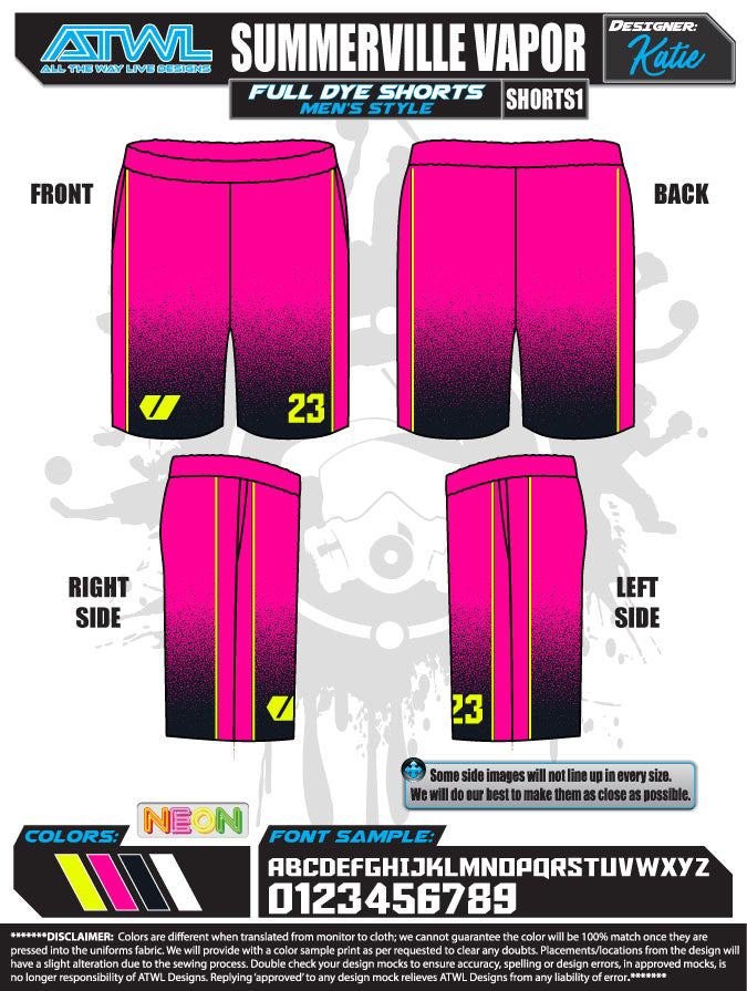 SUMMERVILLE VAPOR 2020 SHORTS