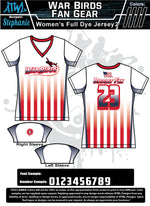 Load image into Gallery viewer, WAR BIRDS WOMENS FULL-DYE JERSEY