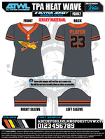 Load image into Gallery viewer, Heatwave 2 button 10u Game Day Jerseys