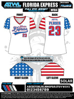 Load image into Gallery viewer, Florida Express Women's Full Dye Jersey
