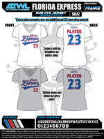 Load image into Gallery viewer, Florida Express Women's Sub Dye Jersey