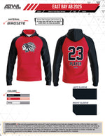Load image into Gallery viewer, East Bay 25 Advanced Baseball Full Dye Hoody
