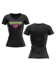 Hoops Dreams Womens V-neck  Polyester Parent Shirt