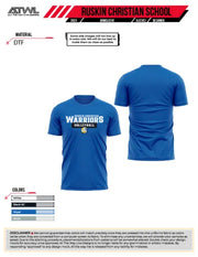 Ruskin Christian Volleyball DTF Men's Polyester Parent Shirt