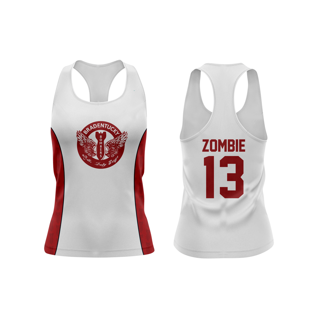 Bradentucky Roller Derby Full Dye Women's Cut Racerback Jersey