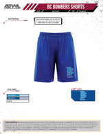 Load image into Gallery viewer, Buffalo Creek Bombers mens cut Full Dye Shorts

