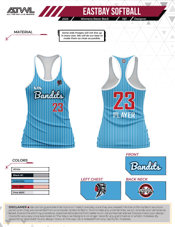 Eastbay Spring Softball League Replica Rscerback Jerseys