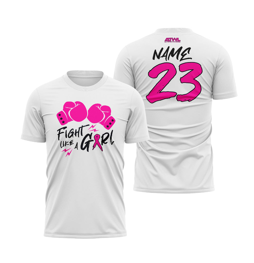 Fight Like a Girl Men's Sub Dye Jersey