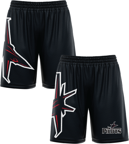 Pinecrest Pilots Mens Full Dye Shorts
