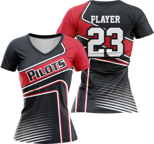 Pinecrest Pilots Women's V-neck Jersey