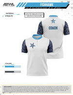 Load image into Gallery viewer, Fishhawk All Stars White Batting Jacket
