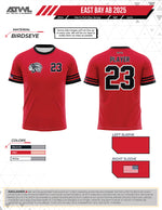 Load image into Gallery viewer, East Bay 2025 Advanced Baseball Replica  Men&#39;s Jersey
