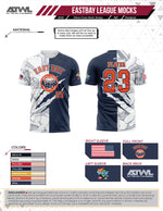 Load image into Gallery viewer, East Bay Fall 2025 Replica League  Baseball Jerseys
