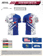 Load image into Gallery viewer, East Bay Fall 2025 Replica League  Baseball Jerseys
