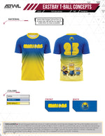 Load image into Gallery viewer, East Bay Fall 2025 Replica League  Baseball Jerseys
