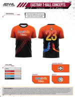Load image into Gallery viewer, East Bay Fall 2025 Replica League  Baseball Jerseys
