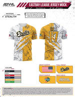 Load image into Gallery viewer, East Bay Fall 2025 Replica League  Baseball Jerseys
