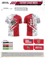 Load image into Gallery viewer, East Bay Fall 2025 Replica League  Baseball Jerseys
