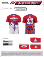 Load image into Gallery viewer, East Bay Fall 2025 Replica League  Baseball Jerseys
