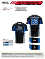 Load image into Gallery viewer, Ruskin Christian Warriors Mens Full Dye Jersey
