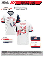 Load image into Gallery viewer, Joba Baseball White Full Dye Game Jersey