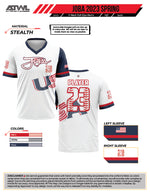 Load image into Gallery viewer, Joba Baseball White Full Dye Game Jersey
