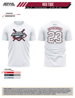 Load image into Gallery viewer, Red Tide Mens Cut Practice Full dye Jersey (White)
