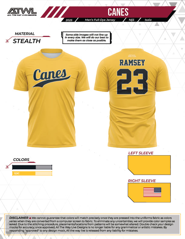 ATWL custom full dye baseball jersey