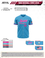 Load image into Gallery viewer, Swag Elite Alternate Game Day Full Button Full Dye Men&#39;s Jersey
