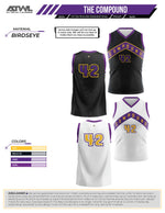 Load image into Gallery viewer, The Compound Womens Full Dye Reversible Basketball Jersey