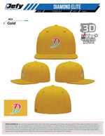 Load image into Gallery viewer, Diamond Elite Gold Hat
