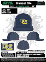 Load image into Gallery viewer, Diamond Elite Navy Hat
