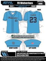 Load image into Gallery viewer, Wolverines Columbia Full Button Game Jersey