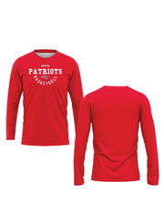 Pinellas Patriots Alternata DTF Men's cut Polyester Long Sleeve Parent Shirt