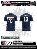 Load image into Gallery viewer, Team Tampa DTF 100% Polyester Practice jerseys