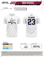 Load image into Gallery viewer, Swag Elite Baseball Practice Mens Grey Sub dye jersey
