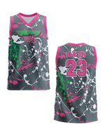 Load image into Gallery viewer, Hoop Dreams Charcoal Basketball Women&#39;s basketball  Full-Dye Jersey
