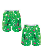 Load image into Gallery viewer, Hoop Dreams Neon Green Mens basketball shorts 9inch inseam
