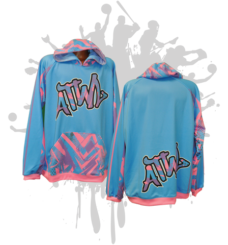 Semi-Crazy Full Dye Uni-sex Hoody