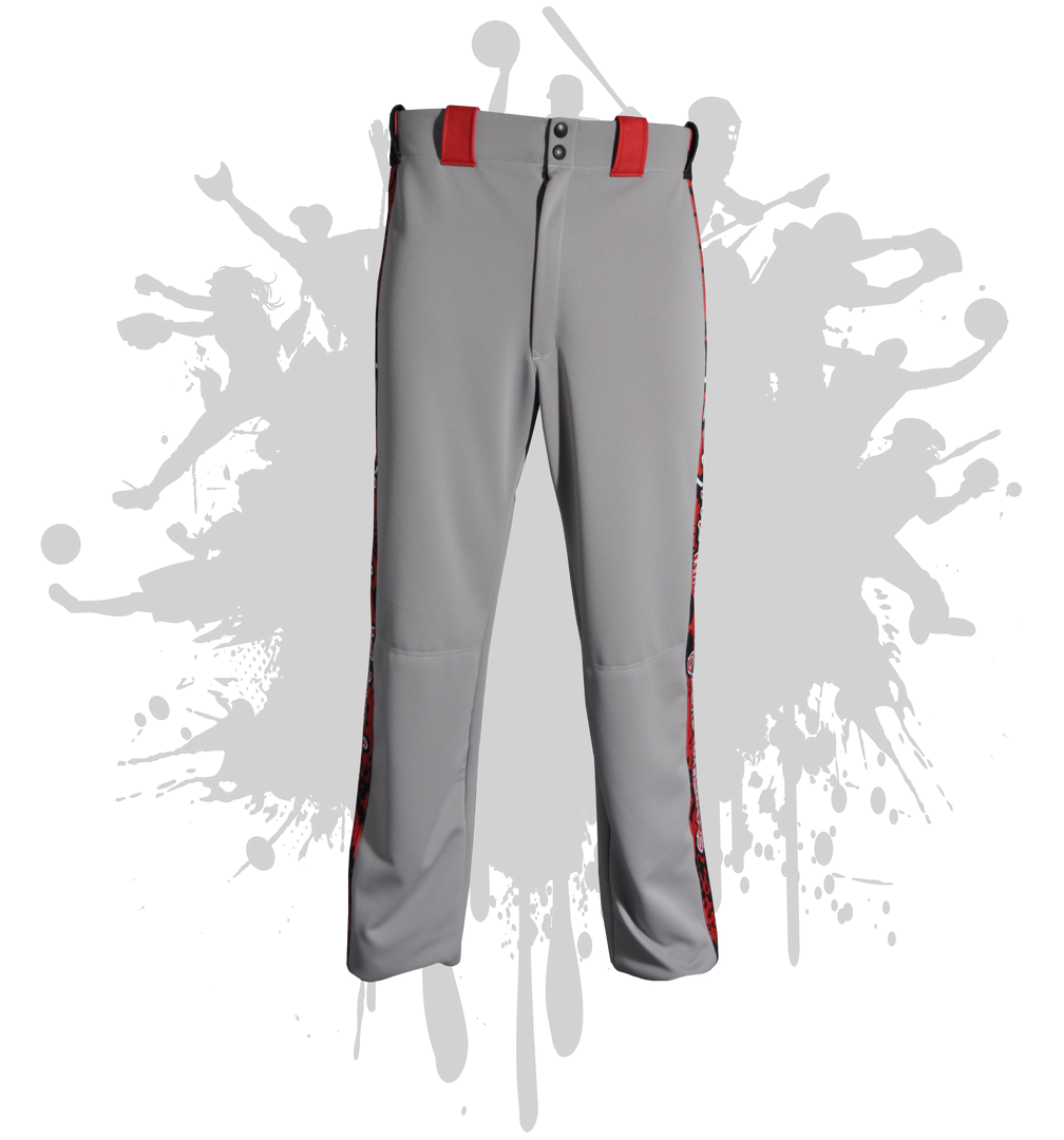 Men's Sub Dye Pant Grey/Red