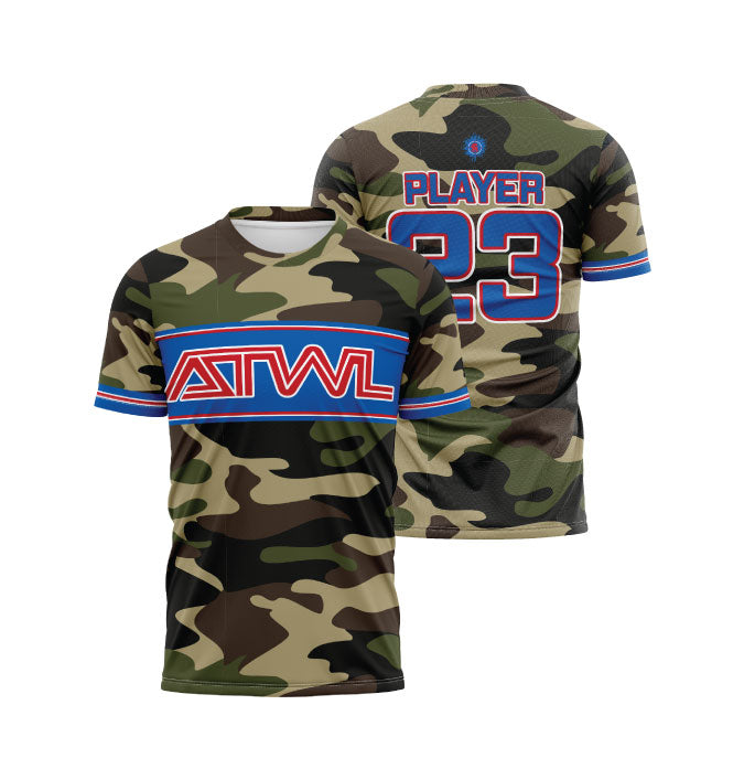 ARMY CAMO TRON YOUTH FULL DYE JERSEY