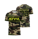 Load image into Gallery viewer, Army Camo Tron Mens Full-Dye Jersey