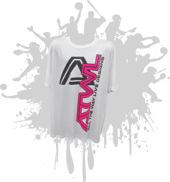 Tron ATWL Vertical White Sub-Dye Mens Jersey
