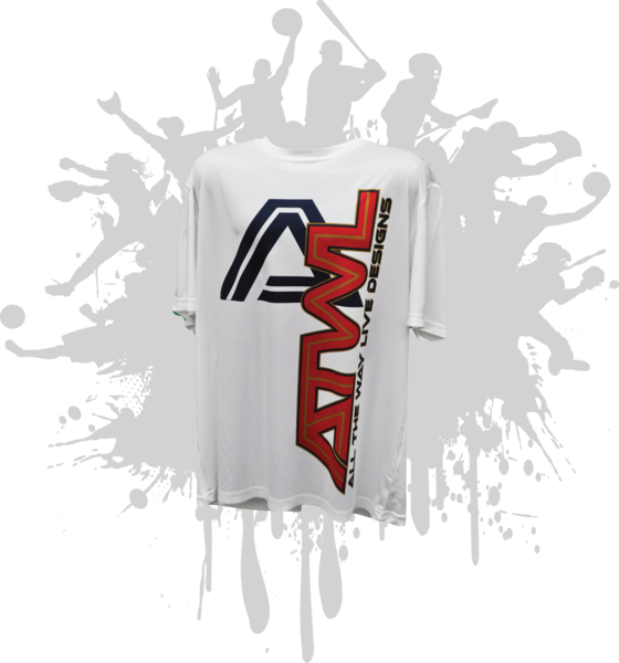 Tron ATWL Vertical White Sub-Dye Mens Jersey