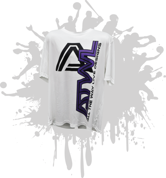 Tron ATWL Vertical White Sub-Dye Mens Jersey
