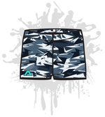 Load image into Gallery viewer, Abstract Camo Women&#39;s Compression Shorts

