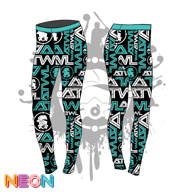 All Over Tron Womens Leggings