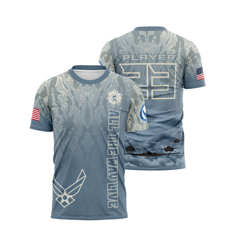 Armed Forces (Air Force) Mens Full Dye Jersey